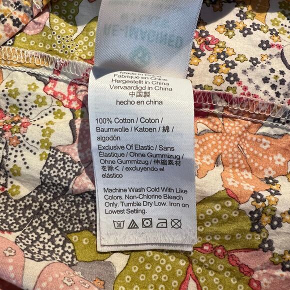 J. Crew Liberty Fabrics Top Women Small Puff Sleeve Mauvy Floral Spring Feminine - Picture 6 of 6